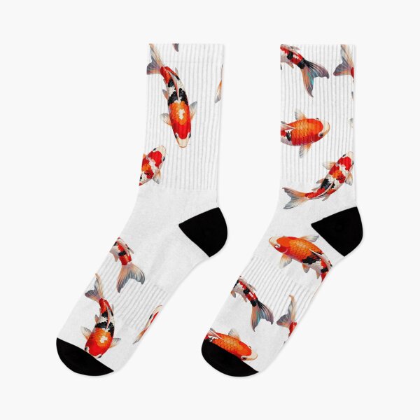 Item preview, Colorful Koi Fish Surrounding Diagram designed and sold by LuckCraftStudio.