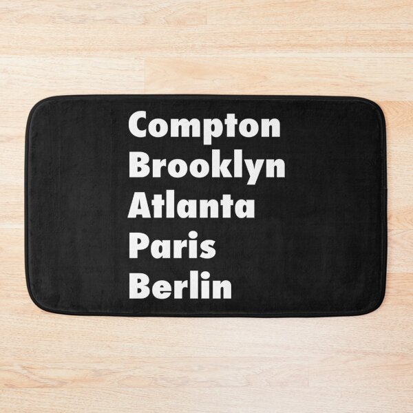 Item preview, Compton Brooklyn Atlanta Paris Berlin Gift designed and sold by LorettaSelene.
