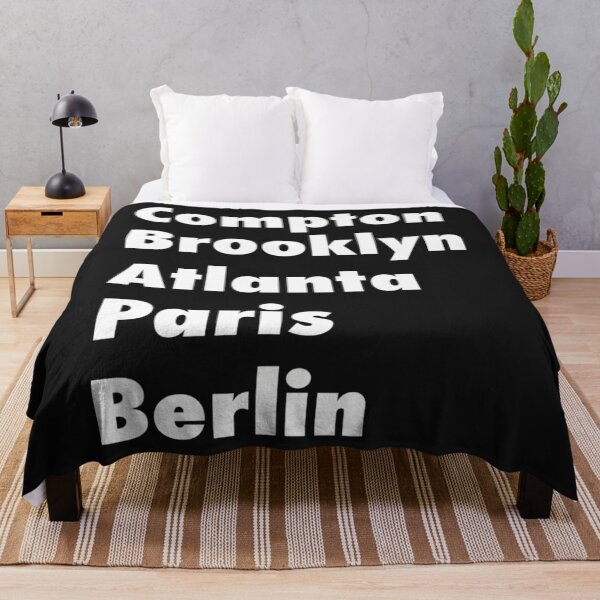 Item preview, Compton Brooklyn Atlanta Paris Berlin Gift designed and sold by LorettaSelene.