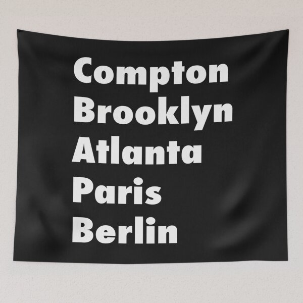 Artikelvorschau, Compton Brooklyn Atlanta Paris Berlin Geschenk entworfen und verkauft von LorettaSelene.