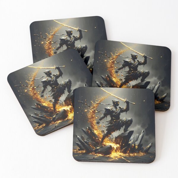 Item preview, Obsidian Warrior, Ai Generated Art  designed and sold by ACC .