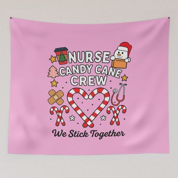 Item preview, Nurse Candy Cane Crew We Stick Together Xmas Santa Matching designed and sold by SunfullyYours.