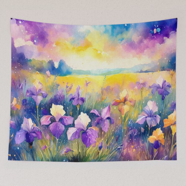 Item preview, Irises at Sunset designed and sold by MystAvalon.