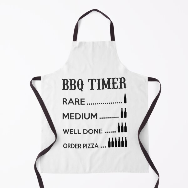 Item preview, BBQ Timer - cooking by number of beer bottles designed and sold by goodtogotees.