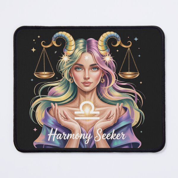 Item preview, "Libra Balance - Zodiac Inspired Art" designed and sold by HolisticFurArt.