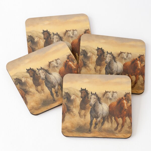 Item preview, Wild Mustangs – Freedom in Motion designed and sold by SavedByGraceStudio.