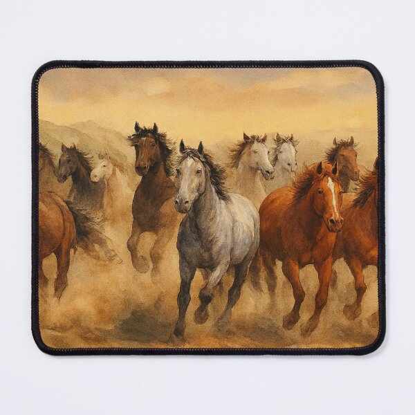 Item preview, Wild Mustangs – Freedom in Motion designed and sold by SavedByGraceStudio.