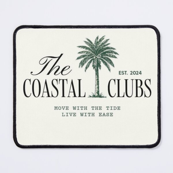 Item preview, The Coastal Clubs – Palm Emblem designed and sold by Adronia.