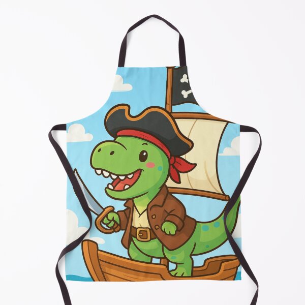 Item preview, Cute Pirate Dino designed and sold by mrf2thed.