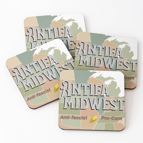 Item preview, AntiFa Midwest! for an organization that doesn't exist, we sure get a lot of press lately. designed and sold by joystreethouse.