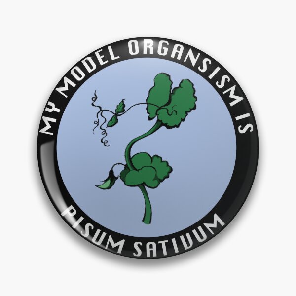 Item preview, My model organism is Pisum sativum - blue designed and sold by Starving Scientist.