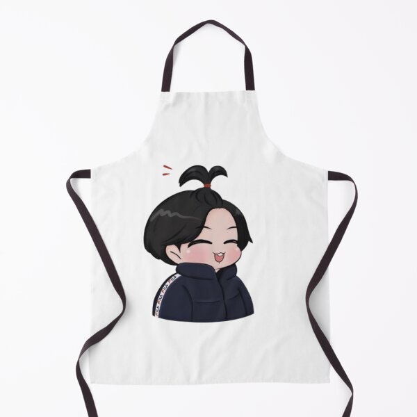 Item preview, Cute Chibi JK – Smiling Jungkook-Inspired Cartoon Art designed and sold by DynamiteDrops.