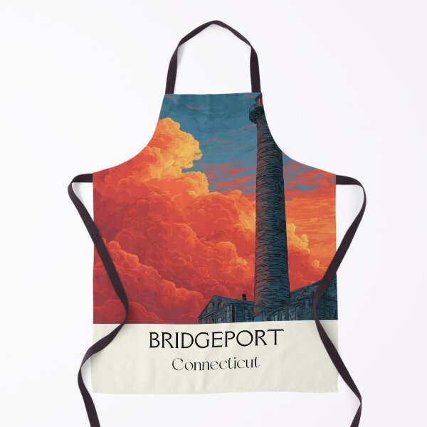 Item preview, Bridgeport Connecticut Industrial Heritage Art Print designed and sold by TuncGK.