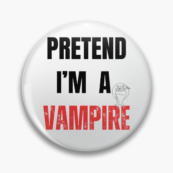 Artikelvorschau, Tu so, als wäre ich ein Vampir – Lustiges Halloween-Kostüm-Shirt entworfen und verkauft von VibranPalette.