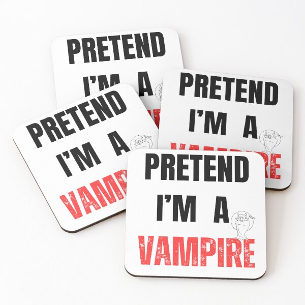 Item preview, Pretend I’m a Vampire – Funny Halloween Costume Shirt designed and sold by VibranPalette.