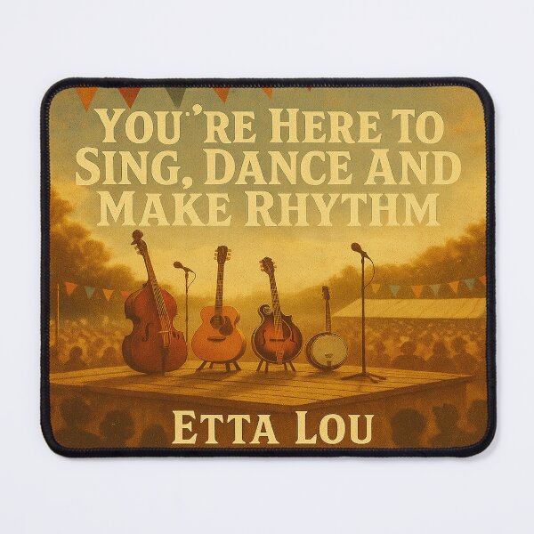 Item preview, You're Here To Sing, Dance And Make Rhythm designed and sold by heliotropeskies.