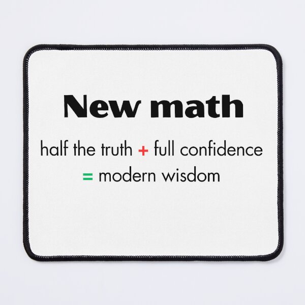 Item preview, New math designed and sold by EarthMerch.