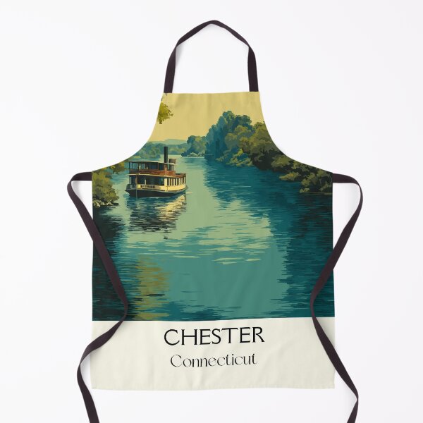 Item preview, Chester Connecticut River Village Art Print designed and sold by TuncGK.