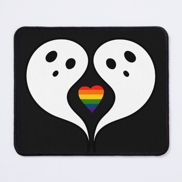 Item preview, Gay ghost heart designed and sold by SunsetSpectrum.