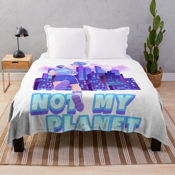 Item preview, Not my planet - human reaching for another world designed and sold by Sylviap Studio.