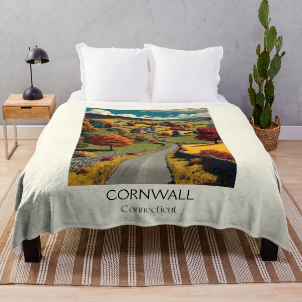 Item preview, Cornwall Connecticut Covered Bridge Art Print designed and sold by TuncGK.