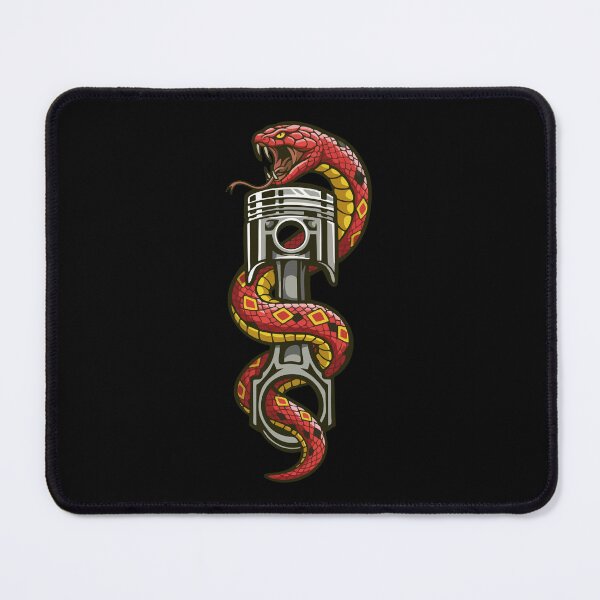 Item preview, Piston Snake Red designed and sold by BronArtworks.