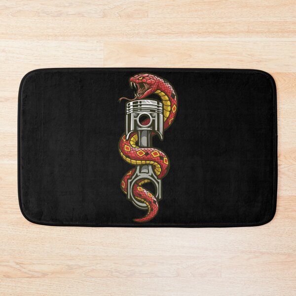 Item preview, Piston Snake Red designed and sold by BronArtworks.