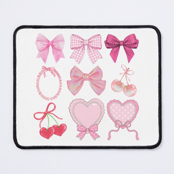 Item preview, Pink Bows Hearts Set designed and sold by DariaOltes.
