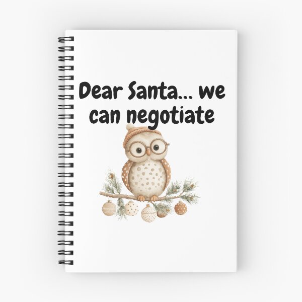 Item preview, Dear Santa, We Can Negotiate designed and sold by Tees4Tots.