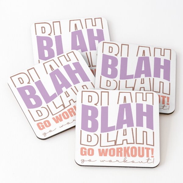 Item preview, Blah Go Workout! designed and sold by artcultreone.