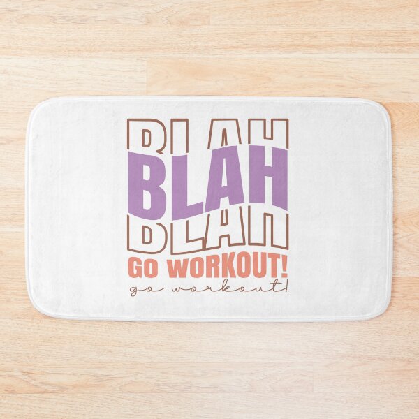 Item preview, Blah Go Workout! designed and sold by artcultreone.