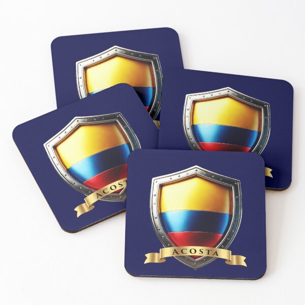 Item preview, Acosta Heritage Crest, Colombia Edition designed and sold by Highlandkings.