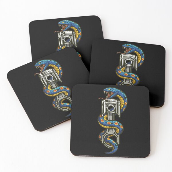 Item preview, Piston Snake Blue designed and sold by BronArtworks.
