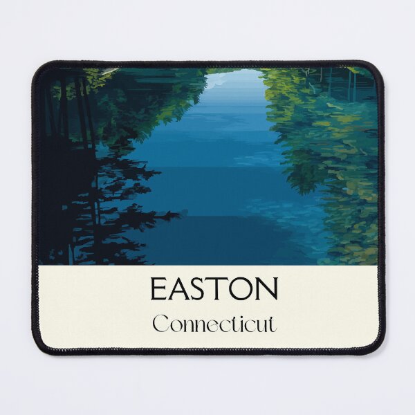 Item preview, Easton Connecticut Forest Reservoir Art Print designed and sold by TuncGK.