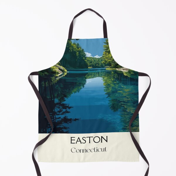Item preview, Easton Connecticut Forest Reservoir Art Print designed and sold by TuncGK.