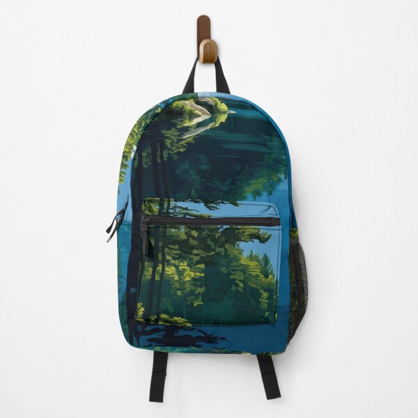 Item preview, Easton Connecticut Forest Reservoir Art Print designed and sold by TuncGK.