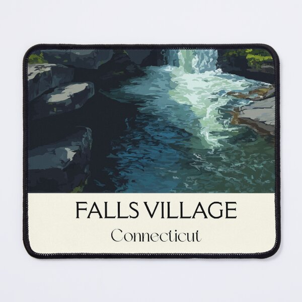 Item preview, Falls Village Connecticut Great Falls Art Print designed and sold by TuncGK.