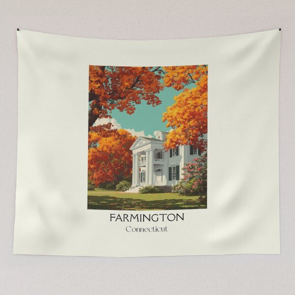 Item preview, Farmington Connecticut Historic District Art Print designed and sold by TuncGK.