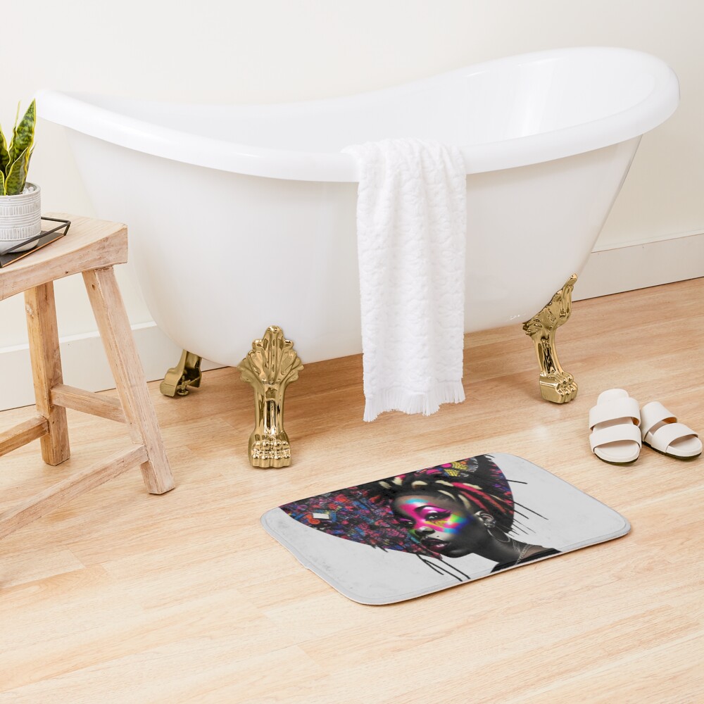 Item preview, Bath Mat designed and sold by Roxbuc.