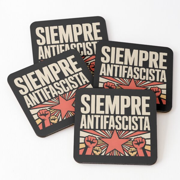 Item preview, Siempre Antifascista  - This design is for those who believe in freedom, equality, and resistance to fascism.  designed and sold by ZyziowskyArt.