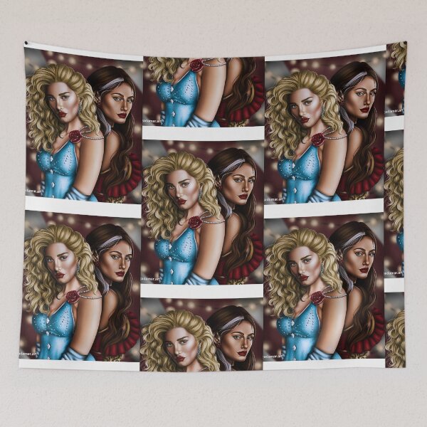 Item preview, Donatella and Scarlett Dragna Graphic  designed and sold by troyroman.