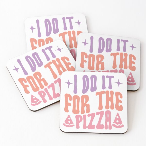 Item preview, I Do It for the Pizza designed and sold by artcultreone.