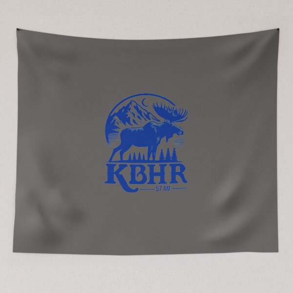 Item preview, KBHR-57-AM--NORTHERN-EXPOSURE-RADIO-STATION-T-SHIRT designed and sold by MichaelEWhite.