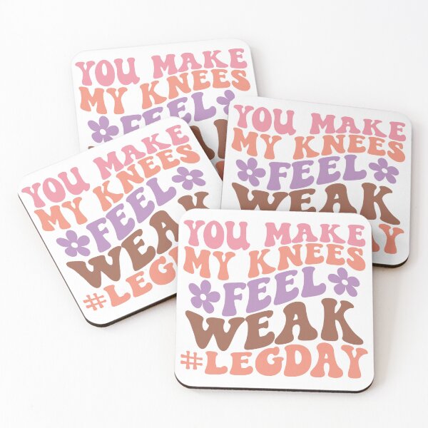 Item preview, Leg Day Makes My Knees Feel Weak designed and sold by artcultreone.