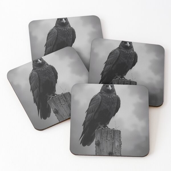 Item preview, Raven Art Diverse Artistic Expressions Cosmic Wars Fantasy designed and sold by ART ATTACK ZONE.