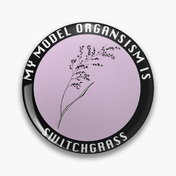 Item preview, My model organism is switchgrass - lilac designed and sold by Starving Scientist.