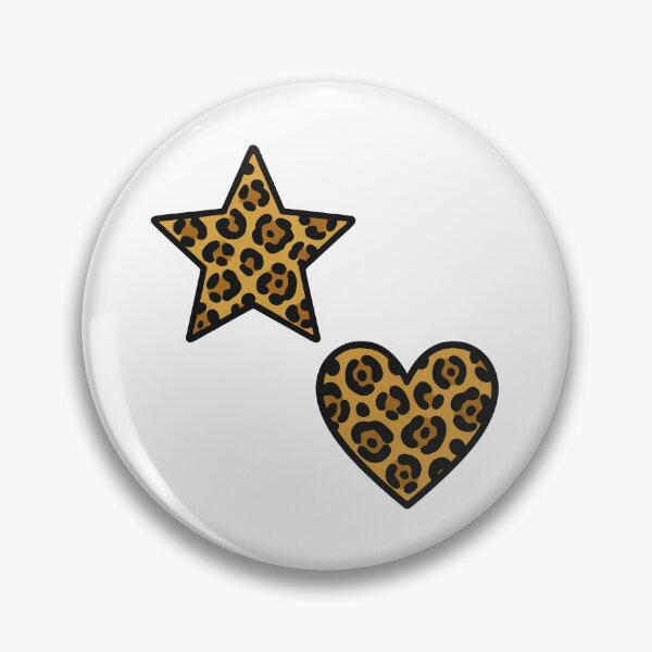 Item preview, Leopard Print Heart Star designed and sold by DariaOltes.