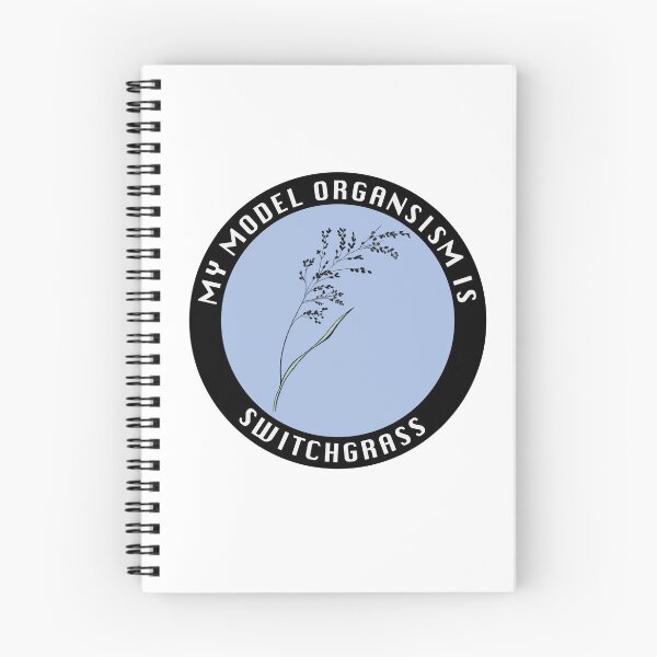 Item preview, My model organism is switchgrass - blue designed and sold by Starving Scientist.