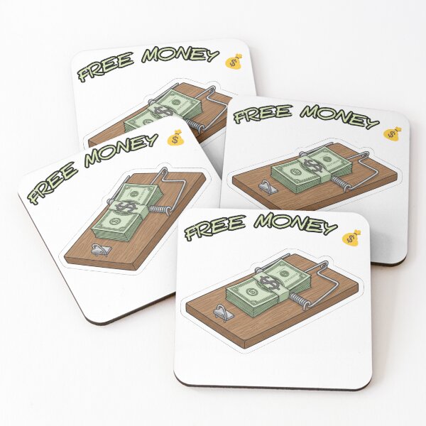 Item preview, Free money must be the trap designed and sold by GiftiqueNook.