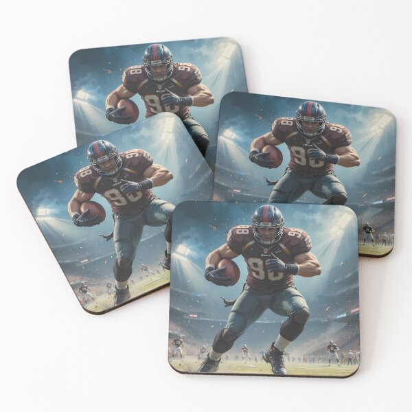Item preview, Football Art Diverse Artistic Expressions Cosmic Wars Fantasy designed and sold by ART ATTACK ZONE.